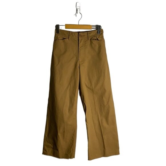 Community Women's Camel High Waisted Wide Leg Denim Jeans - Picture 1 of 8